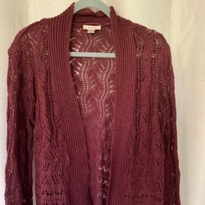 Loft knit cardigan